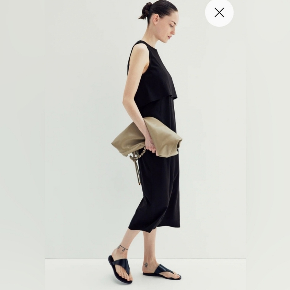 NWT H&M Black Before & After Mama Maternity/Nursing Dress, Small